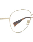 Boke Flower Yellow Pilot Eyeglasses