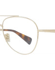 Boke Flower Yellow Pilot Eyeglasses