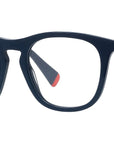 AKA Blue Geometric Eyeglasses