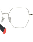 AKA Silver Hexagonal Eyeglasses