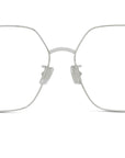 AKA Silver Hexagonal Eyeglasses