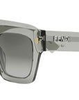 Fendi Roma Grey Square Sunglasses