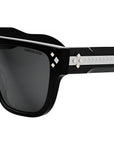 CD Diamond S6I Black Square Sunglasses