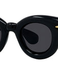 Inflated Black Pantos Sunglasses