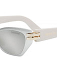 CDior B3U Silver Butterfly Sunglasses