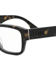 Signature Havana Rectangular Eyeglasses