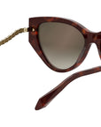 Serpenti Havana Cat Eye Sunglasses