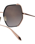 Serpenti Rose Geometric Sunglasses