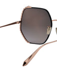 Serpenti Rose Geometric Sunglasses