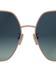 Serpenti Rose Geometric Sunglasses