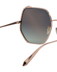 Serpenti Rose Geometric Sunglasses