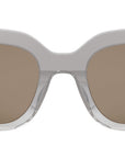 B.zero1 Grey Geometric Sunglasses