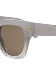 B.zero1 Grey Geometric Sunglasses