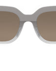 B.zero1 Grey Geometric Sunglasses