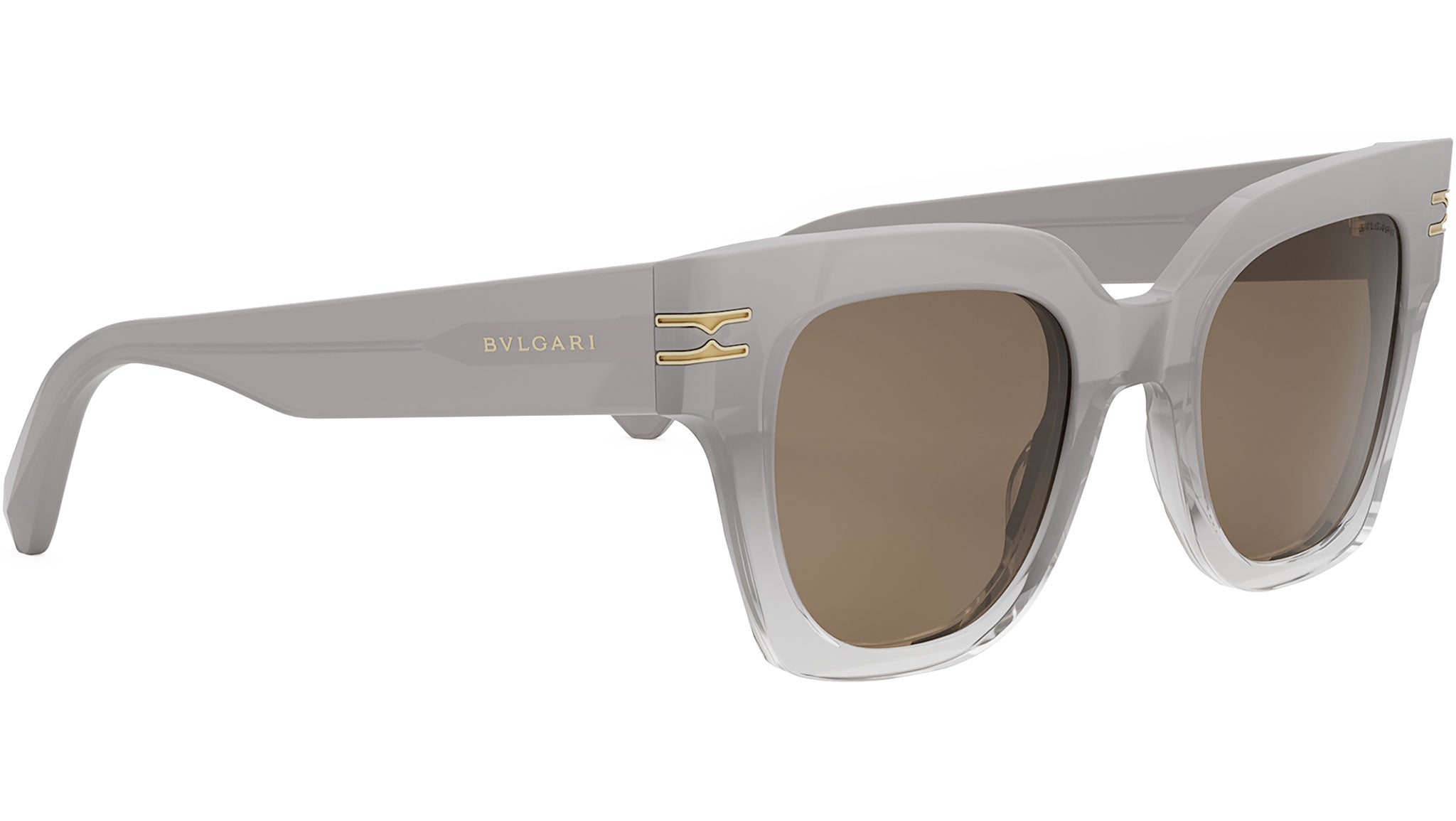 B.zero1 Grey Geometric Sunglasses