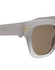 B.zero1 Grey Geometric Sunglasses