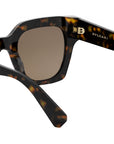 B.zero1 Havana Geometric Sunglasses