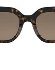 B.zero1 Havana Geometric Sunglasses