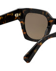 B.zero1 Havana Geometric Sunglasses