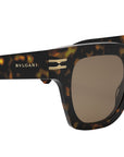 B.zero1 Havana Geometric Sunglasses