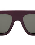 Fendigraphy Purple Rectangular Eyeglasses