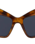 Anagram Havana Butterfly Sunglasses