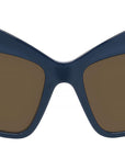 Anagram Blue Butterfly Sunglasses