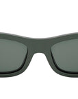 Fendigraphy Green Oval Sunglasses