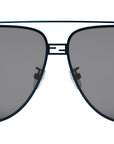 Baguette Blue Pilot Sunglasses