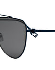 Baguette Blue Pilot Sunglasses