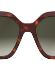 Serpenti Havana Butterfly Sunglasses