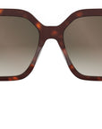 Serpenti Havana Butterfly Sunglasses