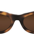 Fendi Roma Havana Oval Sunglasses