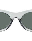 Fendi Roma Green Oval Sunglasses