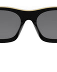 Fendi Roma Black Square Sunglasses