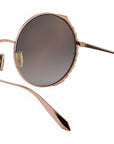 Serpenti Rose Round Sunglasses