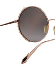 Serpenti Rose Round Sunglasses