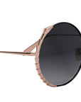 Serpenti Rose Round Sunglasses