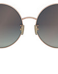 Serpenti Rose Round Sunglasses