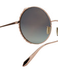 Serpenti Rose Round Sunglasses