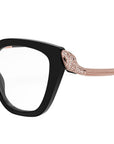 Serpenti Black Butterfly Eyeglasses