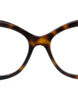 Curvy Havana Butterfly Eyeglasses