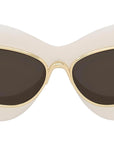 Signature Ivory Cat Eye Sunglasses