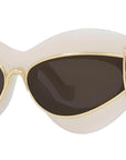 Signature Ivory Cat Eye Sunglasses