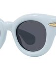 Inflated Blue Pantos Sunglasses