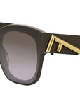 Fendi First Brown Square Sunglasses