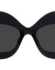 Anagram Black Cat Eye Sunglasses