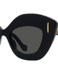 Anagram Black Cat Eye Sunglasses