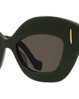 Anagram Green Cat Eye Sunglasses