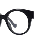 Anagram Black Round Eyeglasses